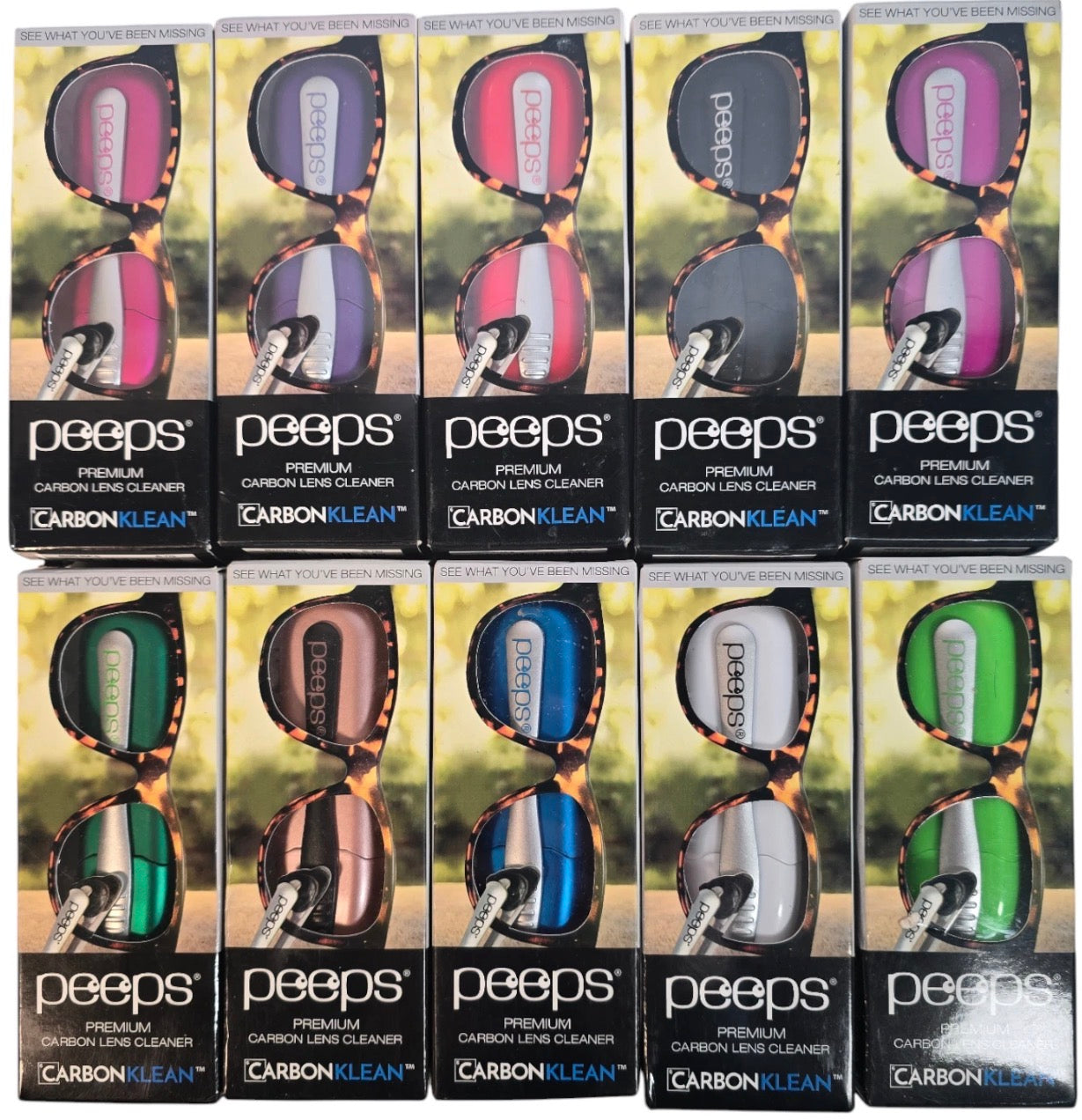 Ukotini Peeps carbon glasses cleaning device (Genuine Peeps not copies)